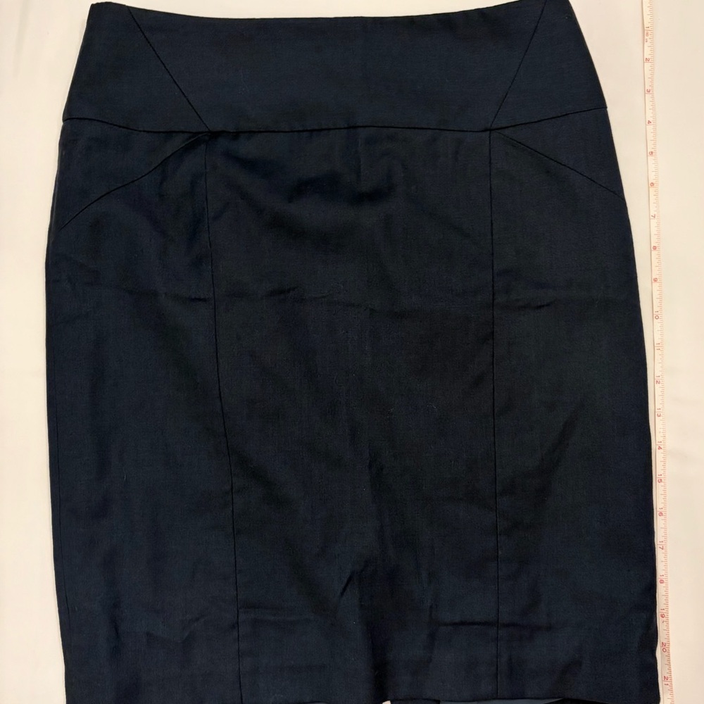 The Limited Navy Pencil Skirt